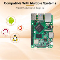 PortPi 3A RK3568 SBC Placa de Desarrollo Industrial IoT con Linux Integrado, DDR4, Debian/Ubuntu/Buildroot