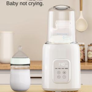 All-In-One 8-in-1 New Baby Milk Warmer Esterilizador y Soaker para leche y leche en polvo silenciosa Suministros de alimentación - Product Image 5