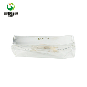 Poignée en tissu transparent pvc cabas shopping en vinyle transparent sac fourre-tout - Product Image 4