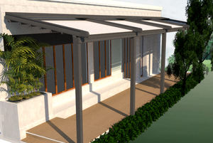 Auvent rétractable de toit pliant électrique à télécommande <span class=keywords><strong>sans</strong></span> <span class=keywords><strong>fil</strong></span>, Protection solaire motorisée - Product Image 4