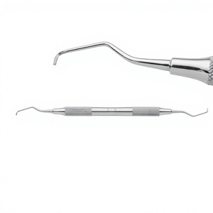 Raspador Dental Profesional de Acero Inoxidable de Doble Punta, Removedor de Sarro y Cálculos Periodontales, Instrumento Dental para Clínicas Dentales - Product Image 6