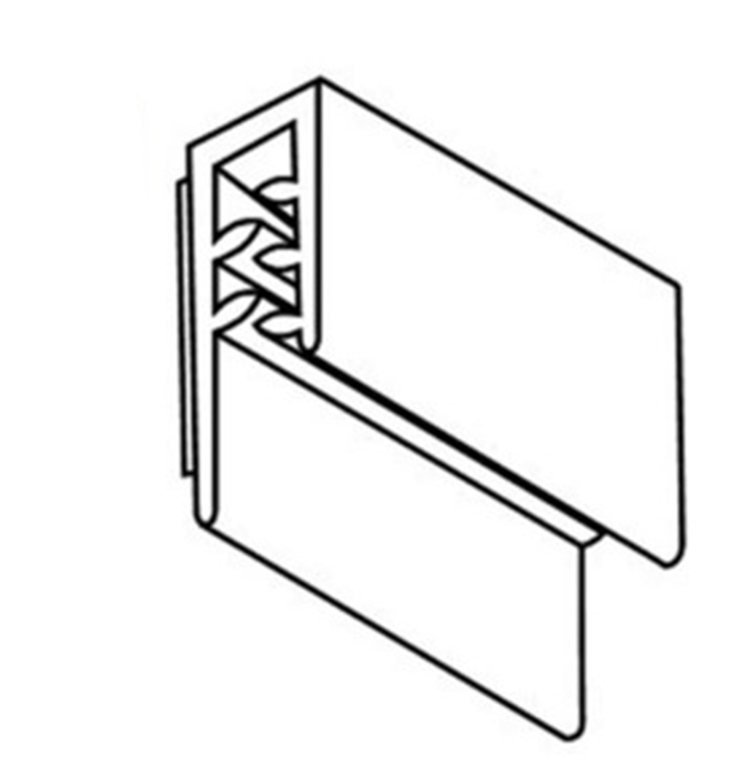 Экструзионная вывеска для супермаркетов, самоклеящаяся пластиковая вывеска для билетов, держатель для этикеток