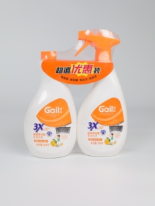 Nettoyant liquide écologique pour les taches d'huile lourde de <span class=keywords><strong>cuisine</strong></span>, best-seller, avec vaporisateur, 500 g x 2 bouteilles, étiquette personnalisable - Product Image 6