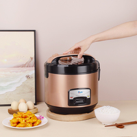 Cuisinière à riz électrique automatique intelligente à vente chaude en gros - 1,0/1,5/1,8/2,2/2,8 L en acier inoxydable pour usage domestique et hôtelier