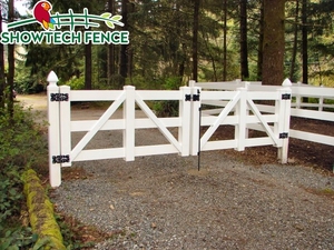 Estilos de cerca de granja, cerca de caballos PVC, cerca de caballos usados para la venta - Product Image 6