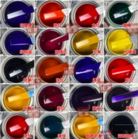 Auto Paint Tinter Supplies 2K Peinture Auto Car Refinish Paintings Rojo brillante Pintura automotriz Colores Pintura en aerosol