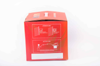 Boule extinctrice de feu sphérique rouge orangé, disponible en 1,3 kg, 0,5 kg et 4 kg