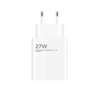 Chargeur mural Redmi 27W pour téléphone portable, charge rapide USB, chargeur de voyage avec câble USB, adaptateur secteur USB 27W à charge rapide
