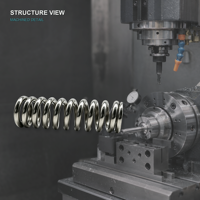 Ressort de compression pour joint mécanique SS316 pour remplacement de joint de pompe, OEM personnalisé