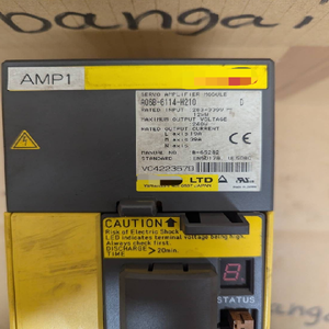 Modulo Servoamplificatore A06B-6114-H210 D Rimovuto da Macchina in Funzionamento - Product Image 1