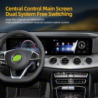 Support de tableau de bord à double écran 12,3 pouces pour Mercedes Benz Classe E W213 NTG5.0/5.5 16-19, autoradio Android 14, lecteur vidéo GPS, 1 an