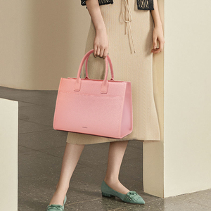 Bolsos <span class=keywords><strong>de</strong></span> Cuero Auténtico <span class=keywords><strong>de</strong></span> Alta Gama, Fabricados en Guangzhou, con Hebilla Metálica, Estilo Lino, <span class=keywords><strong>Imitación</strong></span> <span class=keywords><strong>de</strong></span> Lujo - Product Image 1