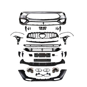 Kit de carrocería de parachoques delantero y trasero para mercedes-benz, Rejilla cromada para clase <span class=keywords><strong>Cla</strong></span> W118 Cla35 45S <span class=keywords><strong>Amg</strong></span> 2020 <span class=keywords><strong>2021</strong></span> w166, suministro directo de fábrica - Product Image 1