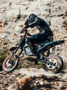 Himoto Enduro 14 pulgadas 3000W largo alcance Ebike eléctrico especializado montaña neumático gordo bicicleta adulto E Dirt Pit <span class=keywords><strong>Bike</strong></span> EE. UU. almacén - Product Image 5