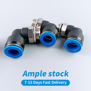ข้อต่อสายลมรูปตัว L ของแท้จาก FESTO รุ่น QSL แบบเสียบเร็ว ข้อต่อลมนิวเมติก QSL-G1/8-G1/4-G3/8-4-6-8-10 - Product Image 6