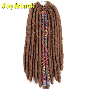 Tresses synthétiques douces blanches au Crochet pour femmes africaines, Dreadlocks, fausses tresses, prix de gros #60 - Product Image 6