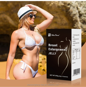 छाती की दृढ़ता और आकार समर्थन के लिए महिलाओं के स्तन वृद्धि जेली पूरक 300 जी 10 पैक के प्राकृतिक हर्बल फॉर्मूला - Product Image 3