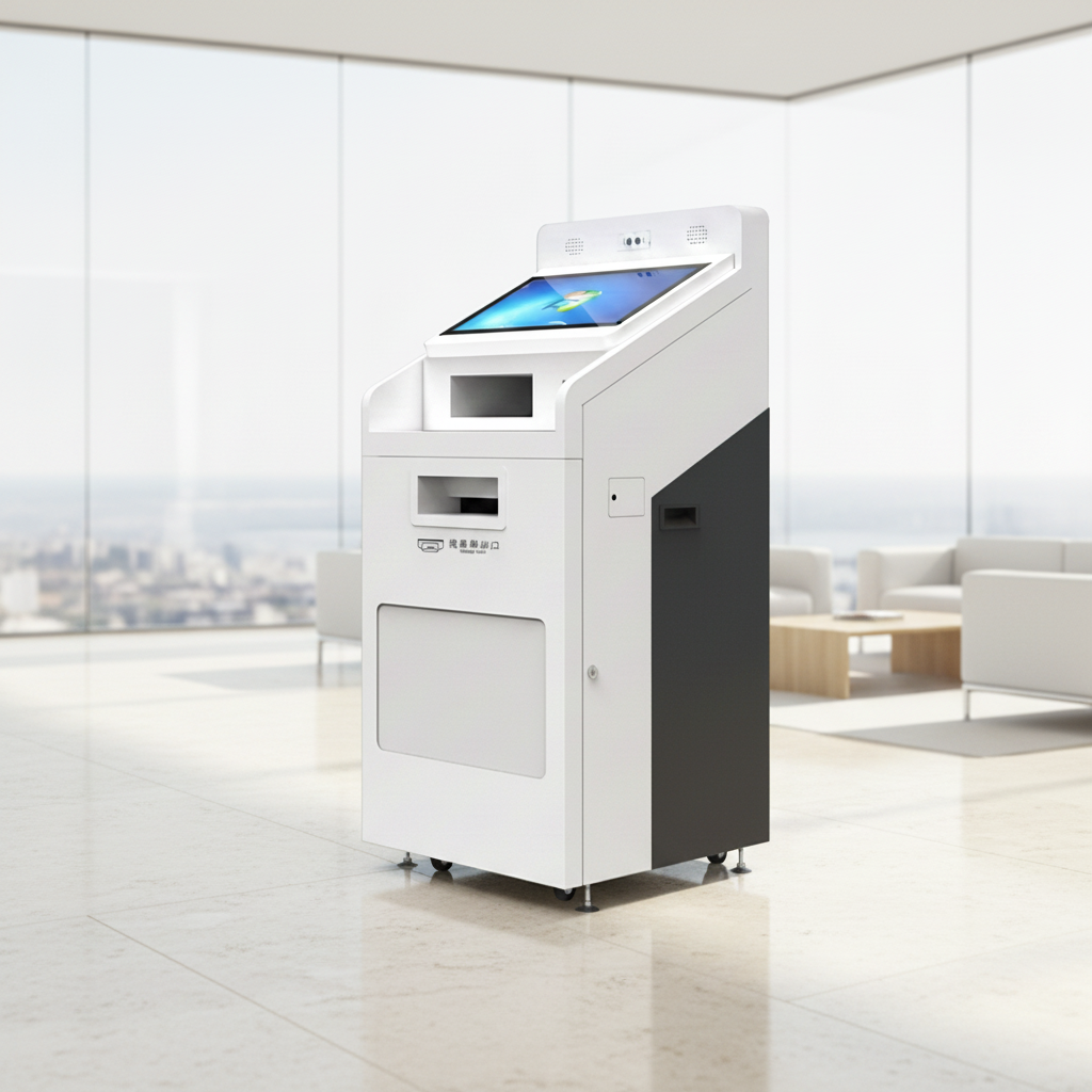 Print Station Self Service Document Printing and Scanning Machine for Public Places