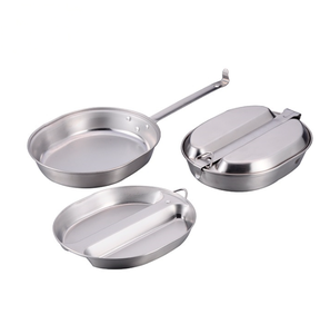 920 <b>compartments</b> ravel hunting combat outdoor cooking heating America Camping stainless steel <b>lunch</b> <b>box</b> Mess tin - Product Image 2