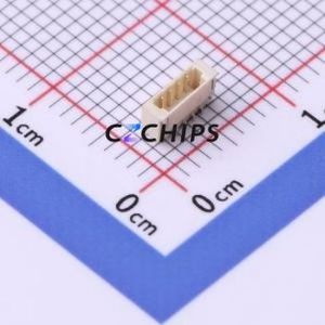 WAFER-0.8-4PWB Wire-to-Board Pin Header SMD,P=0.8mm,Horizontal Mount Connector 1x4P 0.8mm Horizontal Mount 4P - Product Image 1