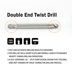 CuộN rèn đôi kết thúc HSS M2 khoan xoắn cho khoan kim loại nhôm - Product Image 4