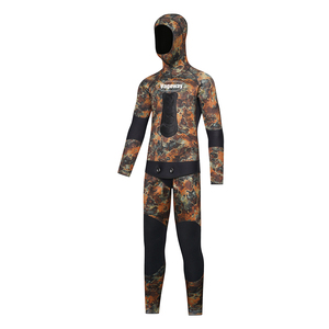 <span class=keywords><strong>Traje</strong></span> de <span class=keywords><strong>neopreno</strong></span> de camuflaje con capucha, <span class=keywords><strong>traje</strong></span> de surf personalizado de manga larga, <span class=keywords><strong>traje</strong></span> de buceo, natación, pesca, 3mm, 5mm, 2 piezas - Product Image 5