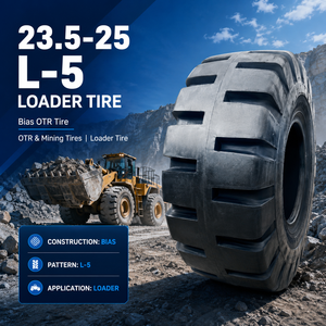 Ban Dalam OTR Bias L-5 Baru 23.5-25, Tugas Berat, Tapak Dalam, Untuk Ban Loader Tambang dan Quarry - Product Image 1