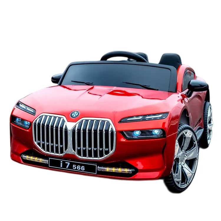 לרכב על מכונית כוח גלגל מכונית חשמלית צעצוע למעלה למכור באיכות גבוהה ילדים ילדים גדולים סוללה מופעל רכב 12v ילדים LED פלסטיק