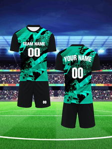 MARKAKRALI Divise da Calcio Personalizzate in Poliestere per Uomo, Tecnica di Taglio Automatizzata, Kit Magliette da Calcio per Tifosi - Product Image 3