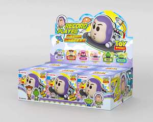 กล่องของเล่น LIOH TOY ดิสนีย์ ทอย สตอรี่ ชุดเครื่องเล่นแผ่นเสียงหมุนได้ 12 กล่อง ขายส่ง พร้อมนาฬิกา ของเล่นกล่องสุ่ม สำหรับเป็นของขวัญ ของสะสม ลุ้นรับของเล่นลึกลับ - Product Image 1