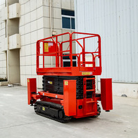 Élévateur à ciseaux électrique 4-18m Skylift aérien 6m 8m 10m 12m 14m élévateur mobile échafaudage élévateur à ciseaux hydraulique électrique
