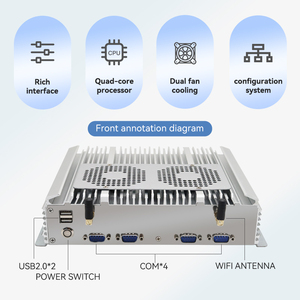 Meetneng BPC-101 Công Nghiệp Mini <span class=keywords><strong>PC</strong></span> Box Với Intel J1900 4GB RAM 128G Lưu Trữ Quad-Core Bộ Vi Xử Lý Không Quạt Mini Máy Tính Mới Được Sử Dụng - Product Image 6