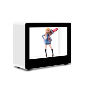 Écran publicitaire LCD OEM 8 pouces avec écran tactile Android ou HDM1 en armoire transparente - Product Image 1