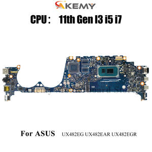 Carte mère d'ordinateur portable UX482EAR pour <span class=keywords><strong>ASUS</strong></span> UX482E UX4100E BE482E BX482E UX482EA UX482EG UX482EAR UX482EGR carte mère 11e génération I3 I5 I7 - Product Image 2