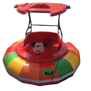 water amusement equipment popular products super experience stimulating collision passionate laser bumper boat for sale