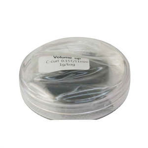 Mejor producto de alta calidad rizo negro personalizado sintético caja de pestañas postizas al por mayor embalaje de pestañas postizas - Product Image 1