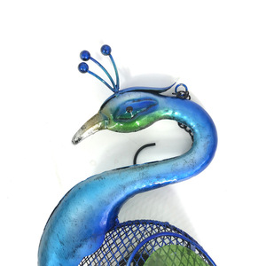 Mangeoire à oiseaux en métal pour extérieur, décoration de jardin, station d'alimentation durable pour oiseaux - Product Image 5