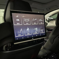 MOOKAKA Pantalla de Entretenimiento Trasera para Auto de 14.0 Pulgadas con Android 15 y Carplay, Radio Universal para Auto, Reproductor Multimedia con GPS, Fácil Instalación