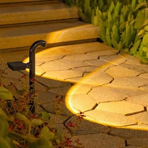<span class=keywords><strong>Luce</strong></span> solare giardino esterno semplice lampada <span class=keywords><strong>da</strong></span> <span class=keywords><strong>terra</strong></span> per i percorsi del cortile bianco caldo IP65 luci solari impermeabili - Product Image 3