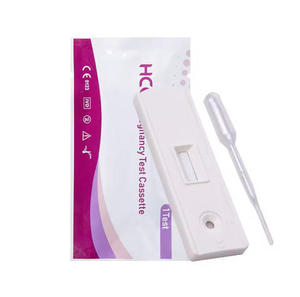 Экспресс-тест на ХГЧ для определения овуляции и беременности: тест-полоска для мочи (ручное применение) - Product Image 1