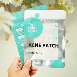 かわいいハート型のハイドロコロイドニキビパッチ プライベートラベル カスタムパッケージ 防水 目に見えない エッセンシャルオイル入り - Product Image 1