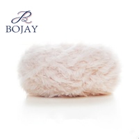 New Bojay Großhandel 100% Polyester Soft Hand Stricken Häkeln Chunky Kunst pelz Garn Fuzzy Fancy Garn