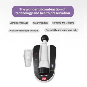 Masajeador Gua Sha con Calor, Herramienta de Raspado para Lifting Facial con Vibración, Terapia de Meridianos Infrarrojos, Masajeador Corporal - Product Image 5