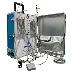 Phật Sơn Nhà Máy Di Động Nha Khoa Đơn Vị Di Động/Ghế Nha Khoa Di Động Với Scaler, Chữa Ánh Sáng, 3 Way Syringe GU-P206 - Product Image 1