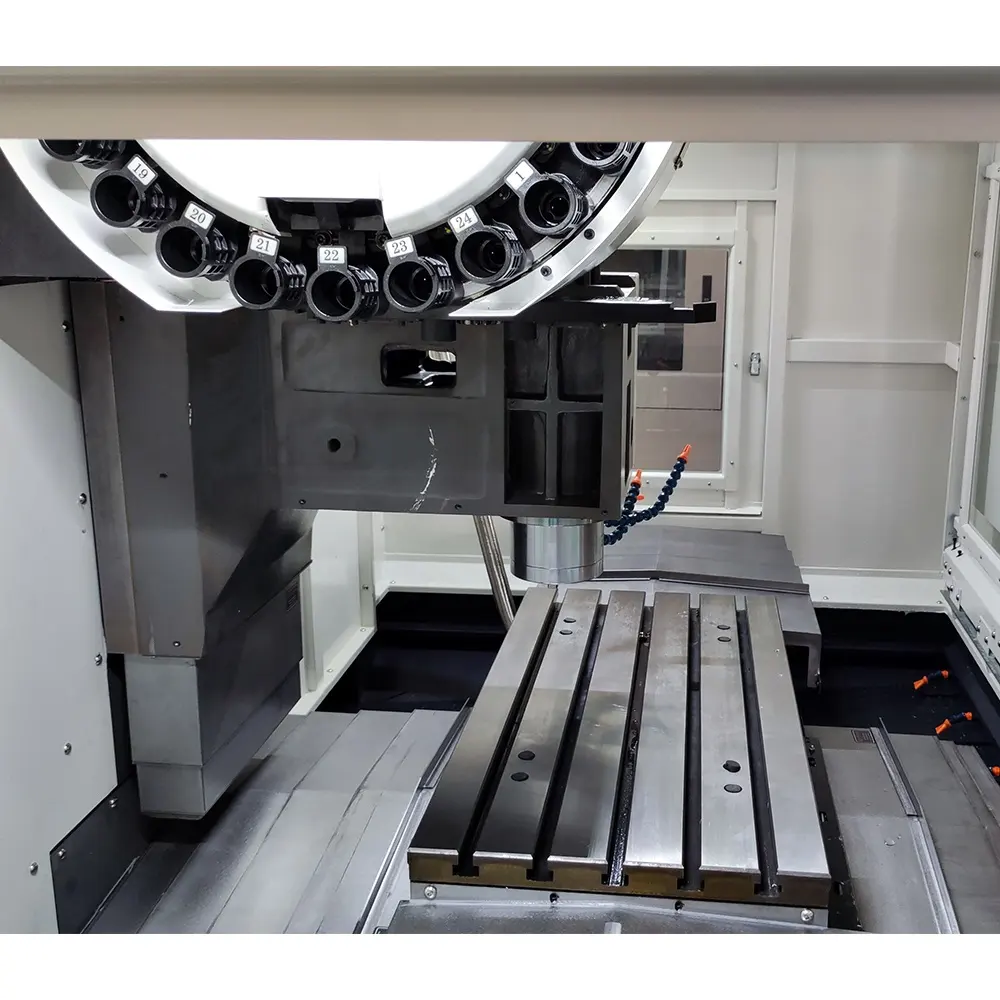 Fresadora ATC de procesamiento de metales de alta precisión de fábrica de China Centro de mecanizado vertical CNC VMC650