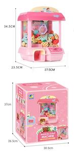 Trẻ Em RC Đồ Chơi Điều Khiển Từ Xa Tự Động Của Nhãn Hiệu Chế Độ Đồng Tiền Hoạt Động Trò Chơi Clip Búp Bê Bắt <span class=keywords><strong>Mini</strong></span> <span class=keywords><strong>Claw</strong></span> Máy Cẩu Với Âm Nhạc Ánh Sáng - Product Image 6