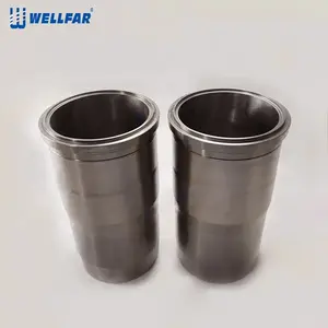 Wellfar ISO ODM OEM factory wet dry liner diesel engine D12A FH12 cylinder liners kit cylinder sleeve cylinder liner for volvo