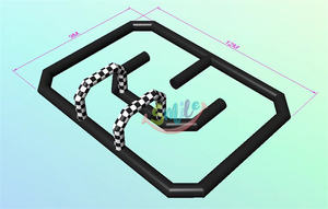 Voiture personnalisée ATV/Quad/Go Karts piste/Offre Spéciale piste de course gonflable prix bon marché à vendre - Product Image 2