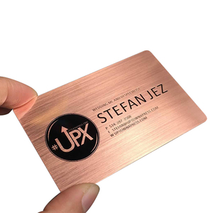 Personalizado al por mayor de acero inoxidable NFC Tarjeta de metal digital con código QR - Product Image 4