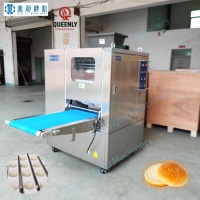Machine automatique à bouler la pâte pour grandes boulangeries, diviseuse et rondeuse de pâte à pizza et à pains à burger, système de contrôle PLC, moteur